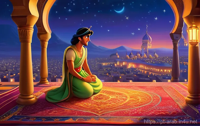 아랍어로 된 동화책 - **Prompt 2: Sinbad's High Seas Adventure**
    "Sinbad the Sailor, a robust and determined man in tr...